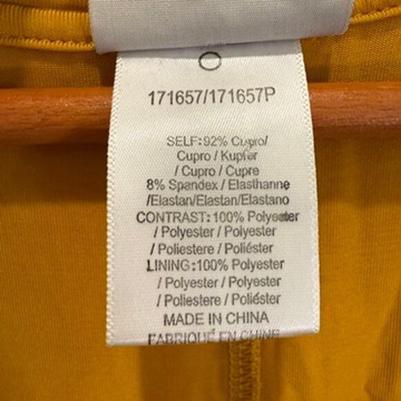 Dolan Anthropologie Short Sleeve Tunic Dress Size XS Yellow - Picture 8 of 14